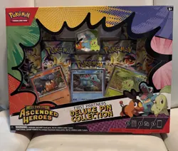 Pokemon TCG Ascended Heroes First Partner Deluxe Pin Collection Factory Sealed - Image 1