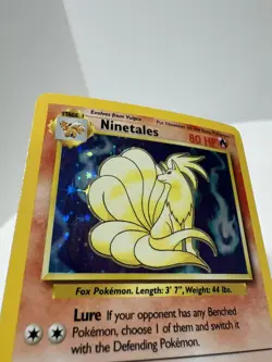 Ninetales 012/102 Base Set Holo Vintage Pokemon TCG WOTC - Image 3