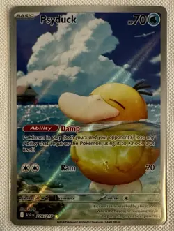 The Pokemon Company Psyduck 226/217 Illustration Rare Holo English 2023 - Image 1