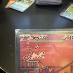 Pokemon Mew ex 053 Sv: Scarlet & Violet UPC Black Star Promo Holo - Image 3