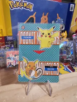 1999 Vintage Pocket Monsters Vending Prism - Omanyte Omastar Gallery #590 - Image 5
