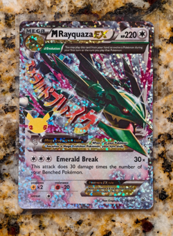 Pokemon M Rayquaza EX 76/108 Celebrations 25th Pokemon - Image 1