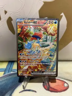 Keldeo ex 167/086 Pokemon White Flare Special Illustration Rare NM - Image 1