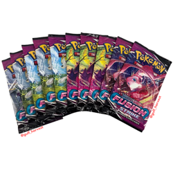 Lot of (10) Pokemon TCG Sword & Shield Fusion Strike Booster Packs - NEW/SEALED - Image 1
