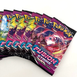 Lot of (10) Pokemon TCG Sword & Shield Fusion Strike Booster Packs - NEW/SEALED - Image 2