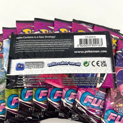 Lot of (10) Pokemon TCG Sword & Shield Fusion Strike Booster Packs - NEW/SEALED - Image 4