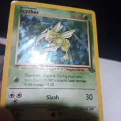 Scyther Jungle 10/64 Holo Unlimited (DMG) pokemon tcg - Image 5