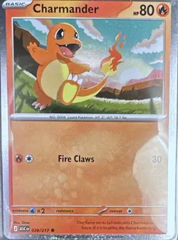 Charmander 020/217 Cosmos Holo Ascended Heroes Pokemon Near Mint - Image 2
