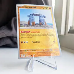 Humanolith | SVI 121/198 | Reverse Holo Pokemon Karte | Karmesin & Purpur | NM - Image 1
