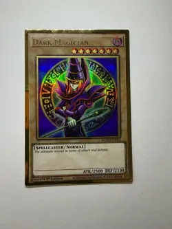 Yugioh - Dark Magician - Gold - 1st - MGED-EN002 - NM - Image 1