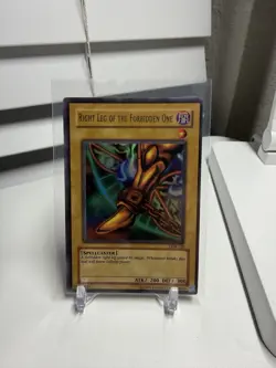 Yugioh Right Leg of the Forbidden One LOB-120 Ultra Rare Unlimited HP - Image 1