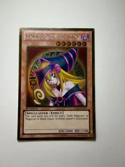 Yugioh - Dark Magician Girl - Gold - 1st - PGLD-EN033 - NM - Image 1
