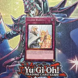 Solemn Warning 1st Edition Prismatic Collector's Rare RA02-EN078 NM Yu-Gi-Oh - Image 1