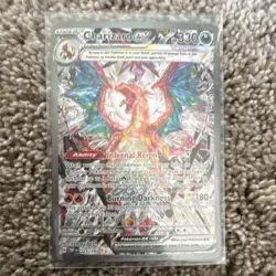 Charizard ex Tera 330 HP SV03 Obsidian Flames Holo Pokemon TCG Single Card - Image 1