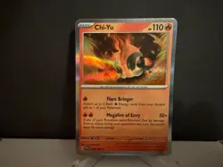 2023 Pokemon TCG Chi-Yu 029 Paradox Rift Holo Rare Card NM+ - Image 1