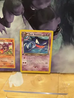 Pokemon Dark Haunter 1st Edition TCG Card Neo Destiny 36/105 - Image 1