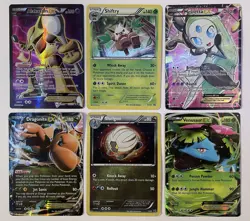 Pokemon XY EX Card Lot Of 6 Various Sets, EX, Promos, Holos 2012-2016 TCG HP/DMG - Image 1