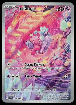 Pokemon Card - Tinkatink Paldea Evolved 216/193 Illustration Rare 2023 - Image 1