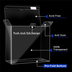 5 PCS Elite Trainer Pokemon Box Card protector ETB acrylic display case - Image 4