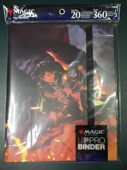 MTG Lord of the Rings Frodo 9 Pocket Binder Ultra Pro Magic The Gathering LOTR - Image 1
