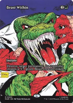 Beast Within (Borderless) Marvel Universe Eternal-Legal Regular - Image 1