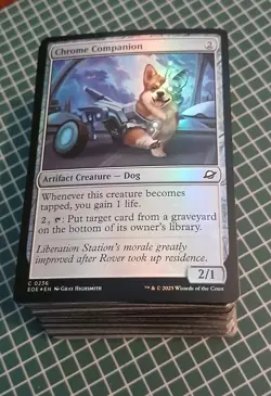 MTG Edge of Eternities 100 Card Bulk Lot ALL FOILS! - Commons/Uncommons - - Image 3
