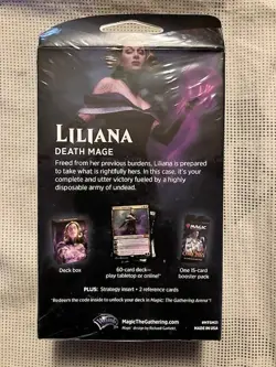 Core Set 2021 Planeswalker Deck: Liliana MTG Brand New Sealed - Image 2