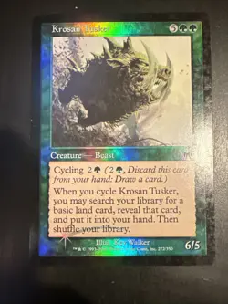 Krosan Tusker Onslaught Foil MTG Magic The Gathering - Image 1