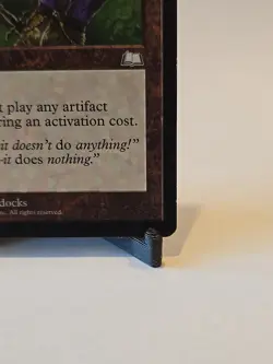 MTG Null Rod #2 Ultimate Artifact Lockdown Weatherlight. MP Condition - Image 2