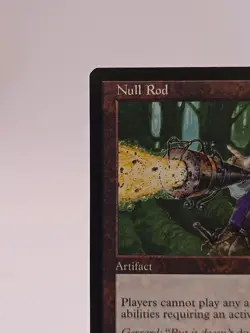 MTG Null Rod #2 Ultimate Artifact Lockdown Weatherlight. MP Condition - Image 4