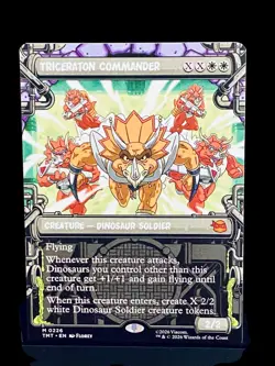 Teenage Mutant Ninja Turtles Magic The Gathering Triceraton Commander #0226 🔥 - Image 2