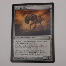 Magic: The Gathering Myr Welder Mirrodin Besieged Rare Artifact 118 - Image 1