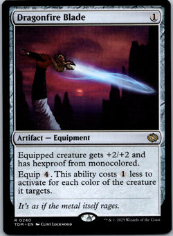 Dragonfire Blade Tarkir: Dragonstorm NM Normal - Image 1