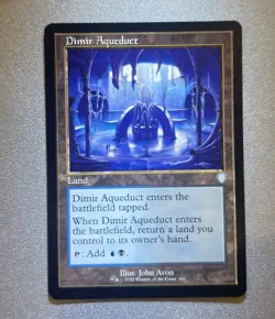 Dimir Aqueduct - RETRO FRAME - MTG The Brothers' War: Commander - NM - Image 1