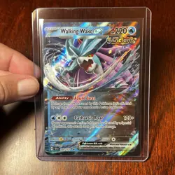 Pokemon TCG Walking Wake EX Holo Double Rare Card 050/162 Temporal Forces - Image 2