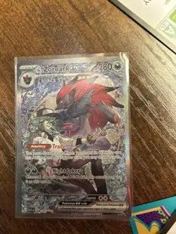 N's Zoroark EX 286/217 Ascended Heroes Special Illustration Rare Pokemon TCG NM - Image 3