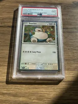 2024 Pokemon SVP Promo Twilight Masquerade 122 | Snorlax PSA 9 🐉💎 - Image 2