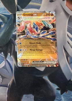 Greninja EX Double Rare Holo Pokemon TCG Twilight Masquerade 106/167 NM - Image 1
