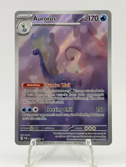 Aurorus 092/088 Illustration Rare Perfect Order Pokemon Pack Fresh NM/Mint - Image 1