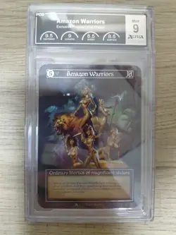 Amazon Warriors Sorcery Beta Foil Promo Card PCG 9 Alpha Investments - Image 1