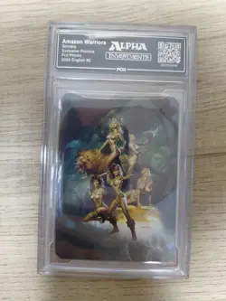 Amazon Warriors Sorcery Beta Foil Promo Card PCG 9 Alpha Investments - Image 2