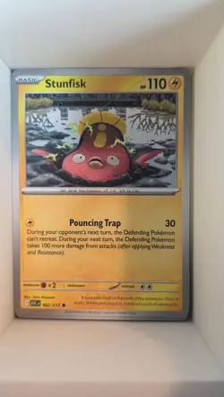 Stunfisk 062/217 Common ME: Ascended Heroes Pokemon Near Mint - Image 2