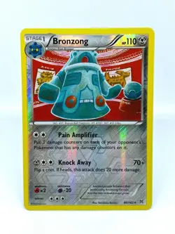 Pokemon TCG - Bronzong 96/162 - Holo Reverse - Near Mint - 1x - FAST SHIPPING! - Image 1