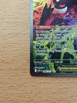 Pokemon TCG Mega Gengar Ex 284/217 Special Illustration Rare SIR Ascended Heroes - Image 5