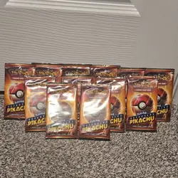 Pokemon Detective Pikachu Booster Packs Sealed Nintendo English 12x BUNDLE - Image 1