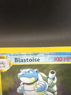 Blastoise 002/130 Base Set 2 Holo HP+ Pokemon TCG - Image 3