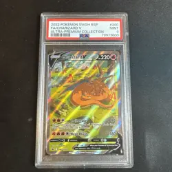 2022 Pokemon Charizard V SWSH260 Full Art Ultra Premium Collection - PSA 9 - Image 1