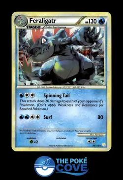 Feraligatr (Cracked Ice Holo) 20/123 | Deck Exclusives Holo | Pokemon Holo | LP - Image 1