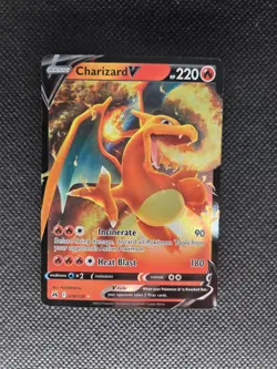 Charizard V 018/159 Crown Zenith Holo Pokemon Near Mint - Image 3