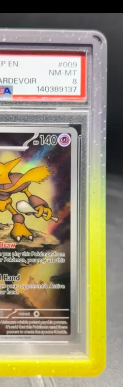 Pokemon Alakazam 009 mep ME Black Star Promo PSA 8 Fast Shipping - Image 5